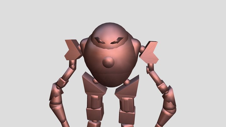 Peni Parker Robot 3D Model