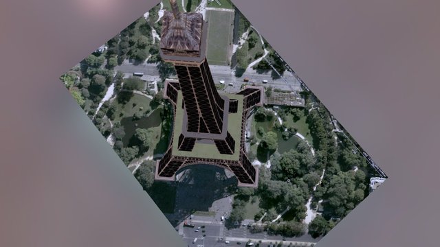 Eiffel 3D Model