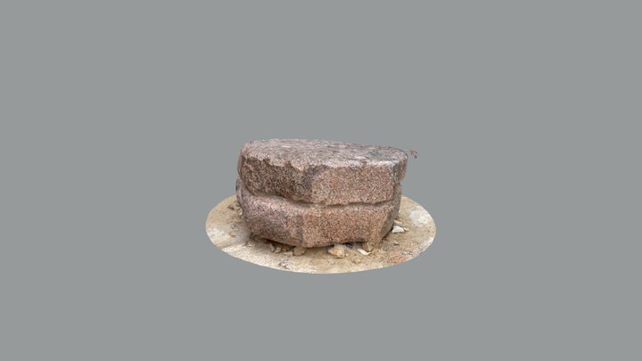 Possibly an ancient wheel at the khafren pyramid 3D Model