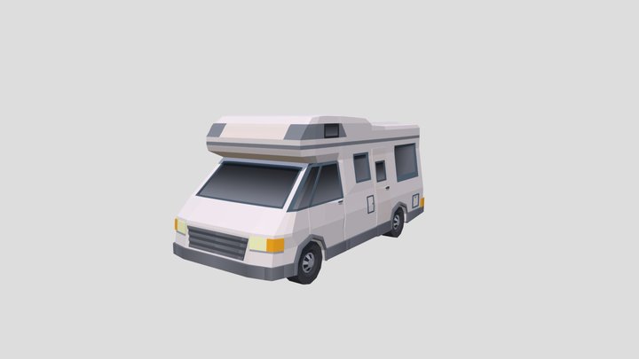 Motorhome RV 3D Model