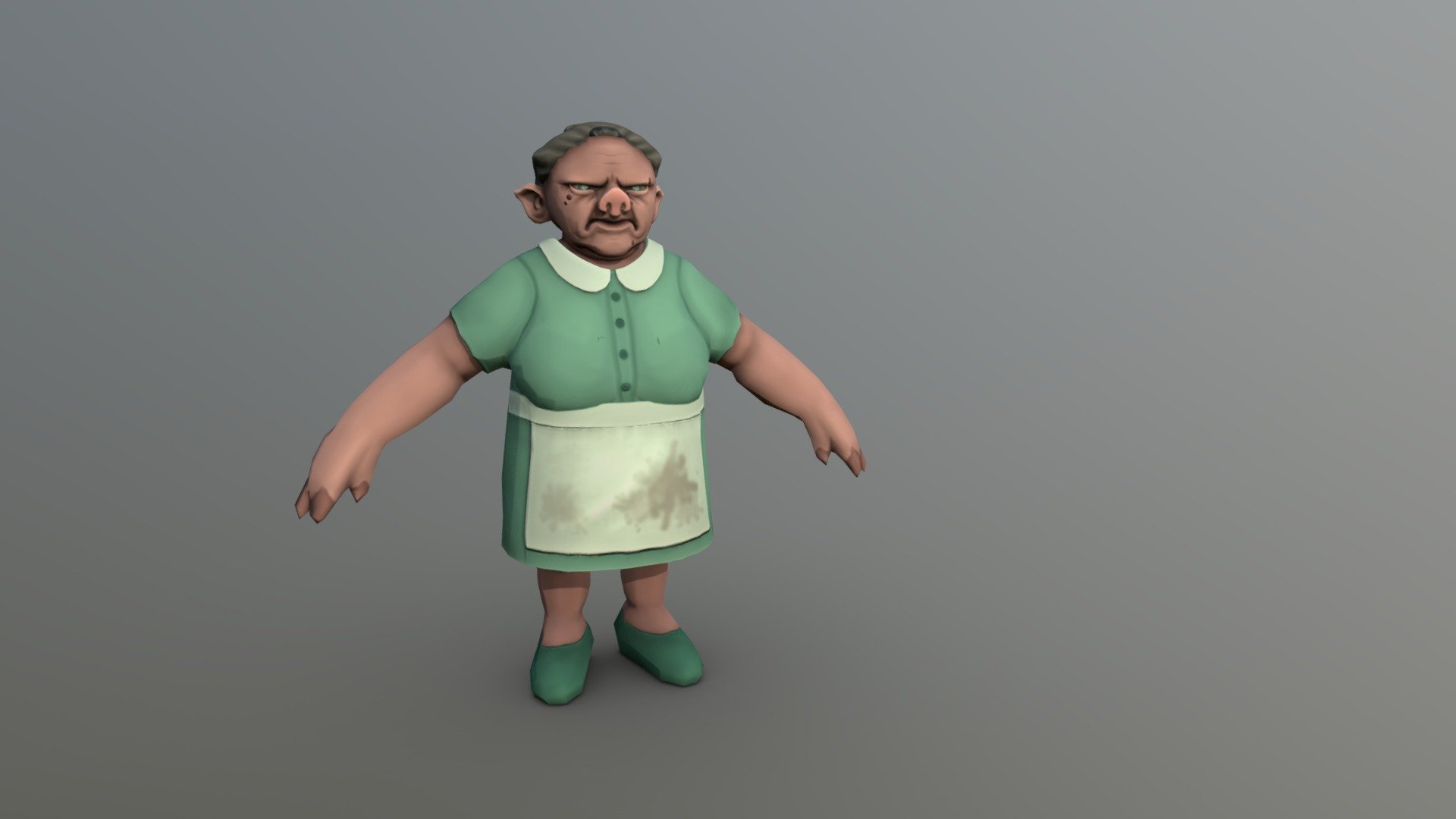 Lunchlady - Buy Royalty Free 3D model by Frisk (@magsve) [457527e] -  Sketchfab Store