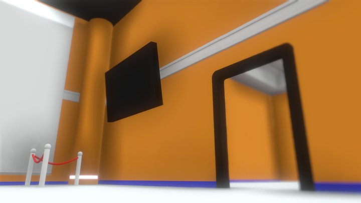 Lobby Fnaf 3D Model