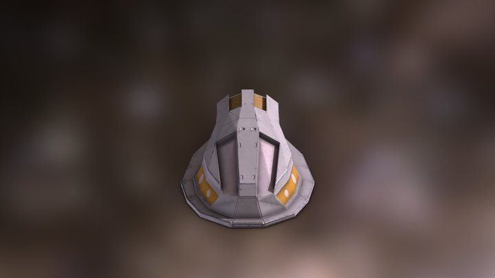 starship_1 3D Model