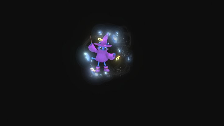 mew mew witcher 3D Model