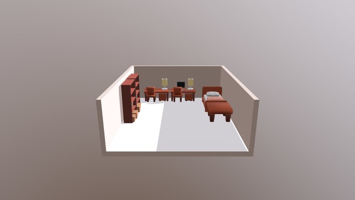 Room 002 3D Model