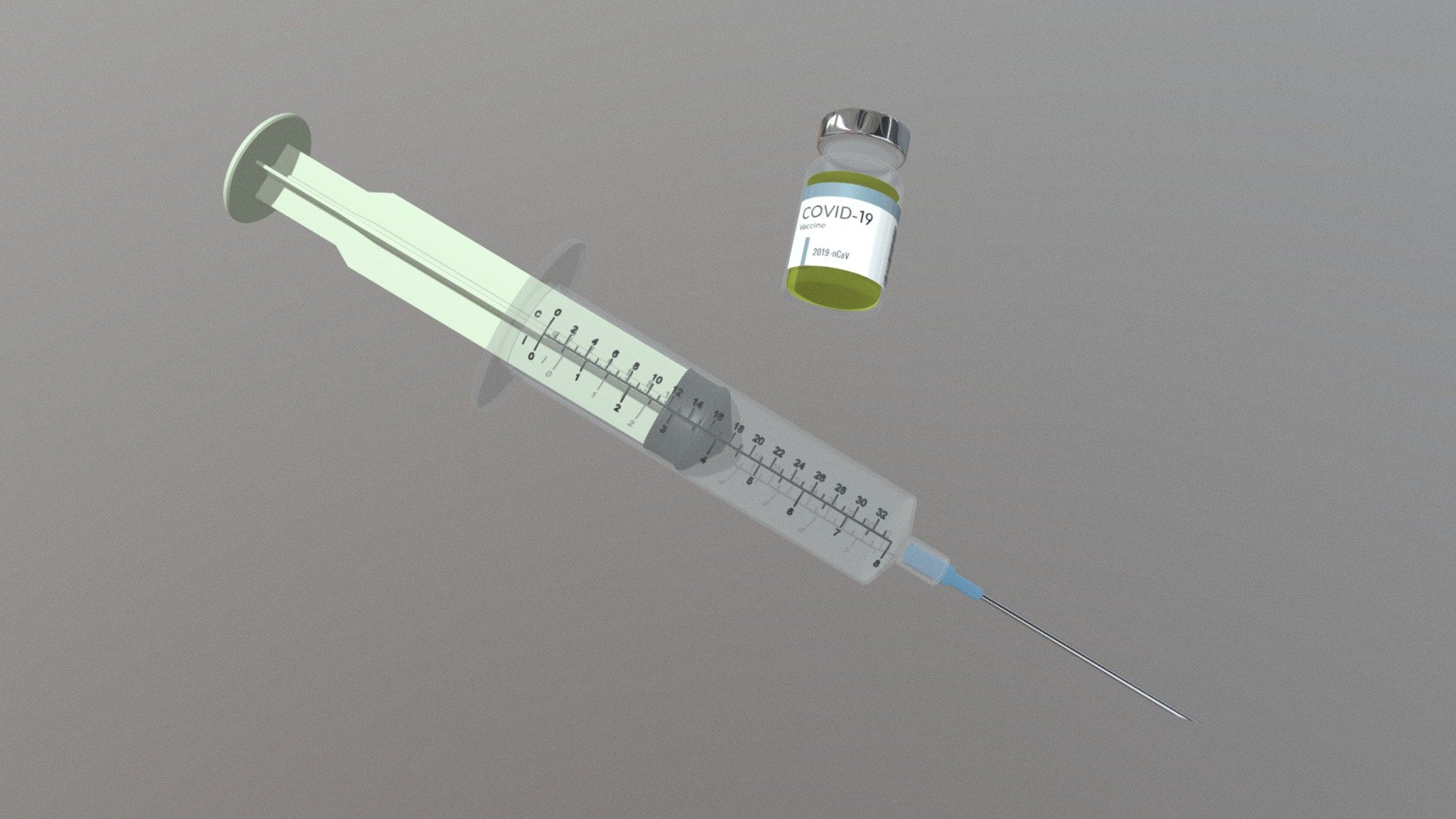 Syringe Download Free 3D model by minhazul_ferdous [45784c5] Sketchfab