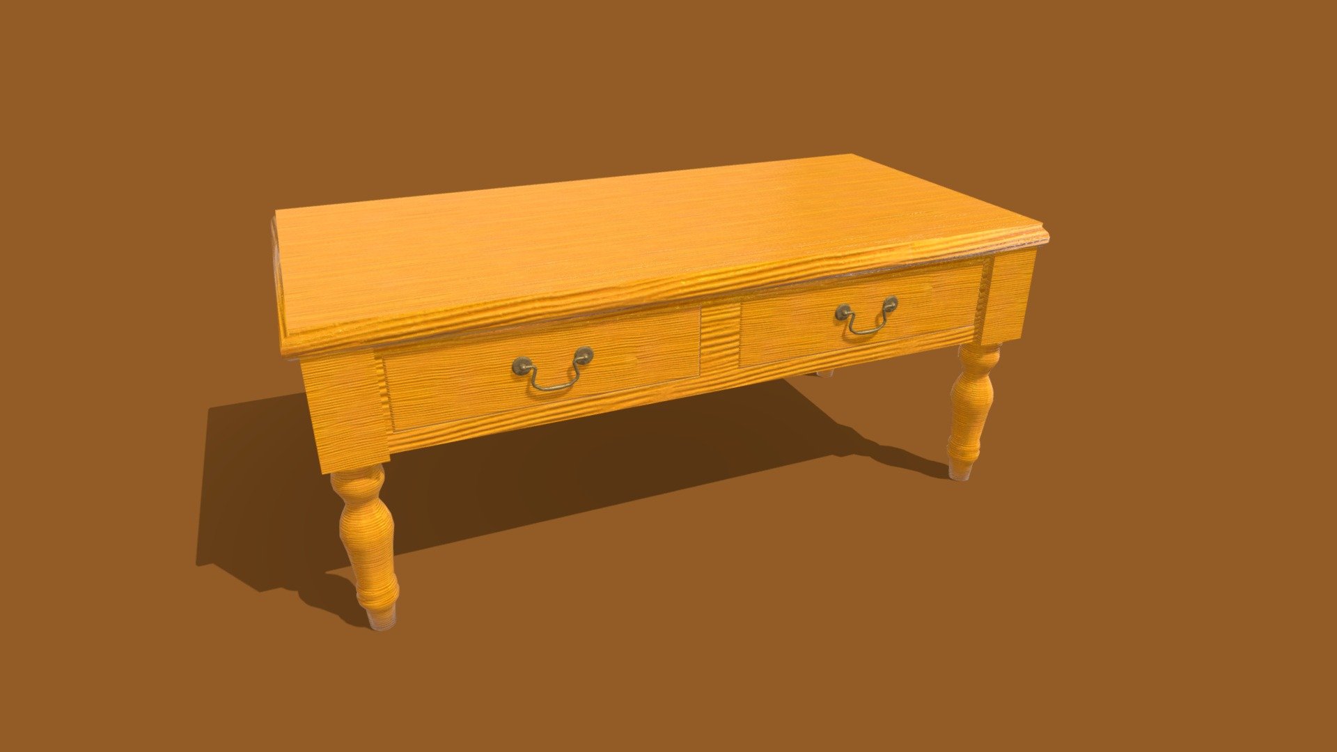 Lounge Table With Drawers