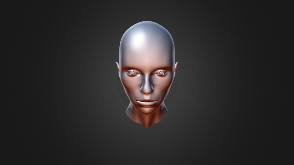 Female Head v3 - 3D model by Oromis Hardware (@oromis) [4579ae8 ...