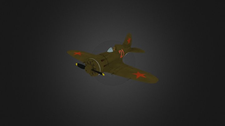 Polikarpov I-16 "Ishak/Rata" 3D Model