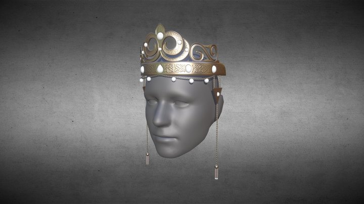Crown for Spark AR 3D Model