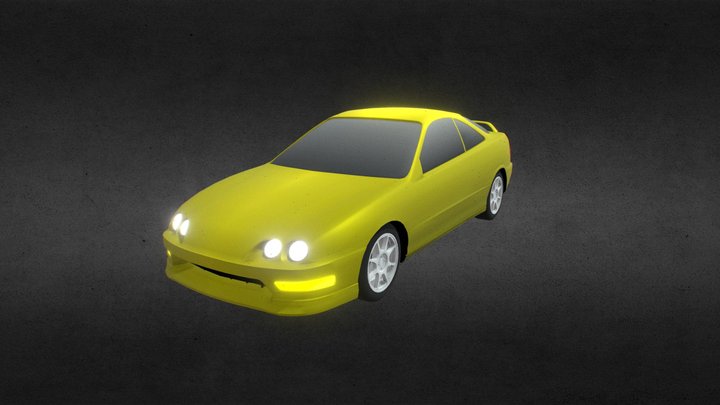 Acura Integra Type R 3D Model