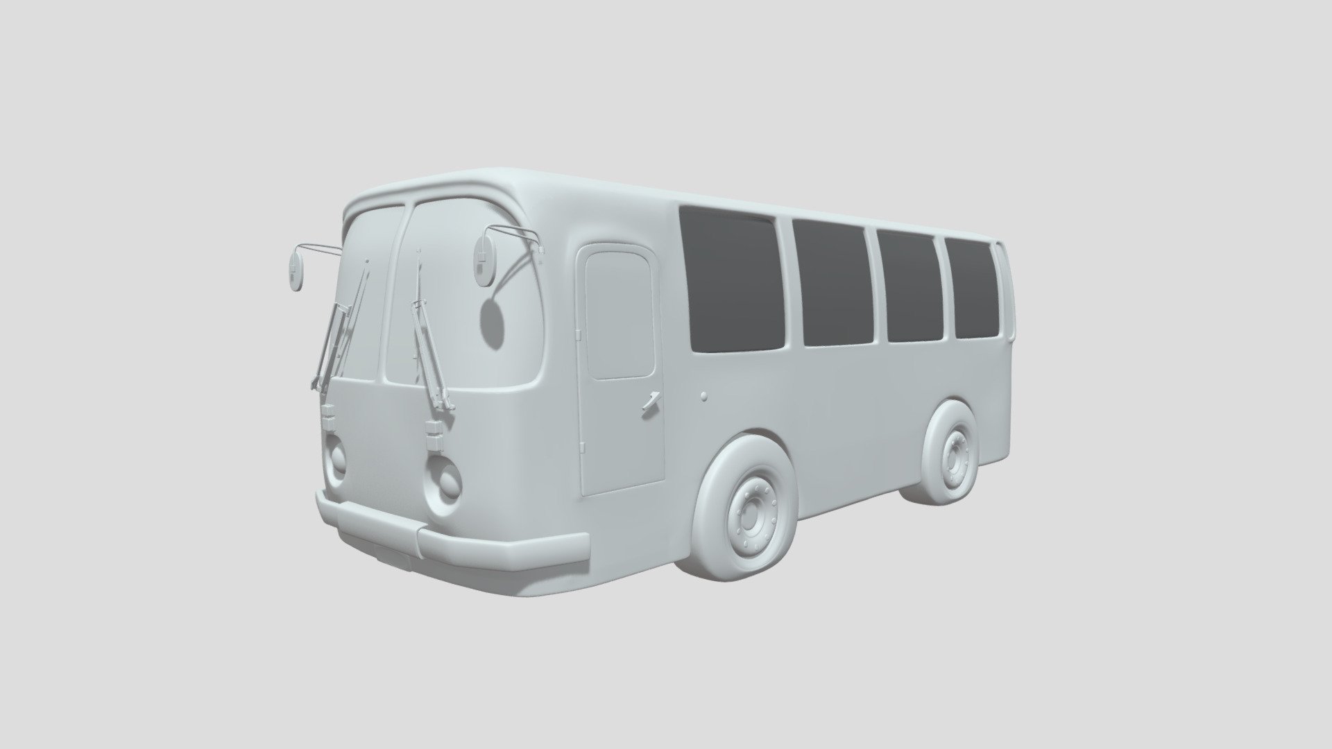 Bus - highpoly