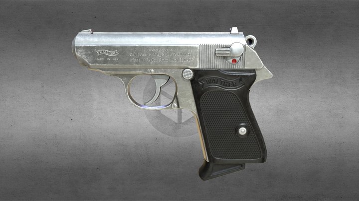 Interarms Walther PPK 3D Model