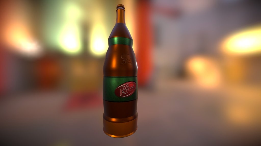 Pre-War Dr Atom Bottle **OLD**
