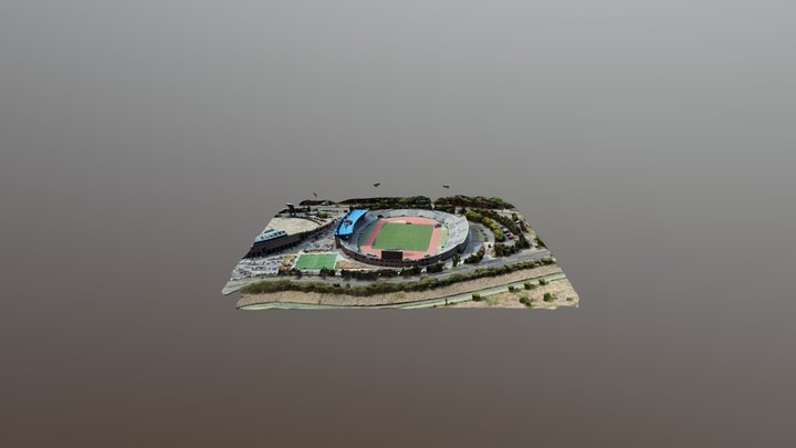 Mokdong-Stadium 3D Model