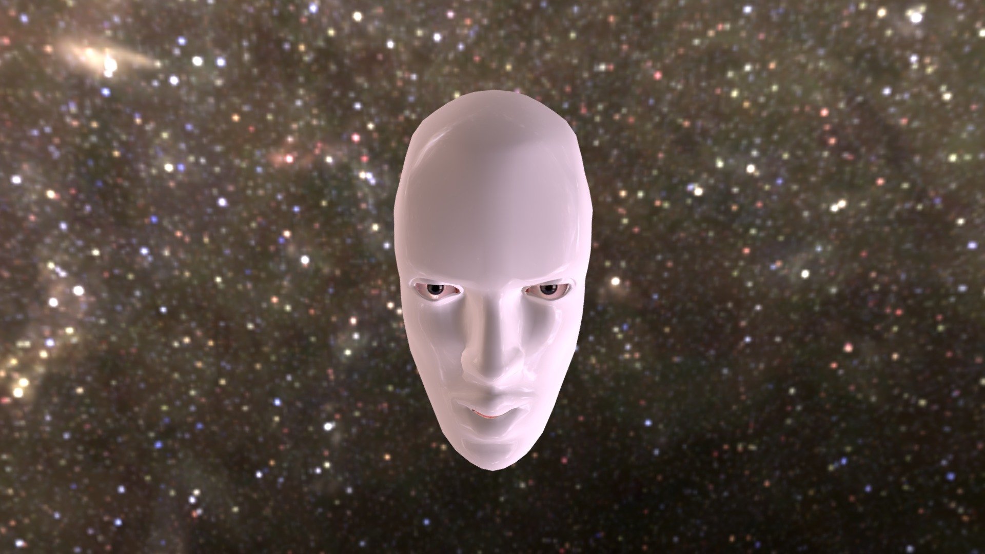 My face