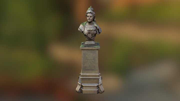 Екатерина Ii 3D Model