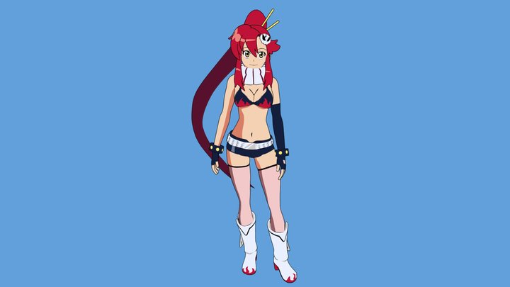 Super Tengen Toppa Gurren Lagann - 3D model by UTF2005 (@utf2005) [9e39d2b]