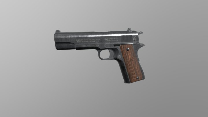 M1911 3D Model