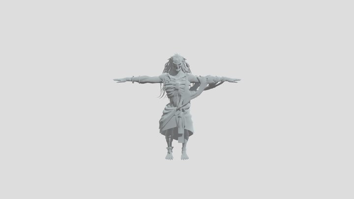 Mummy Ganon Totk 3D Model