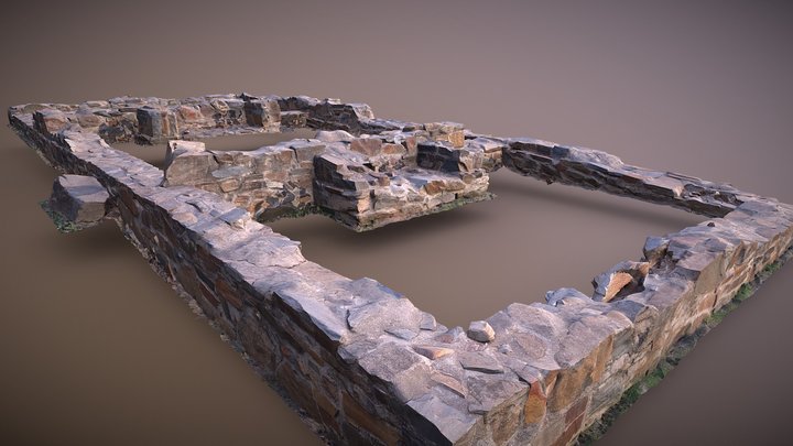 Crinigan's Stone Cottage 3D Model