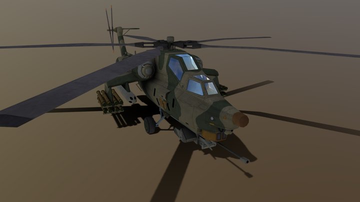 Mi-28 (USSR) – Free 3D Model STL