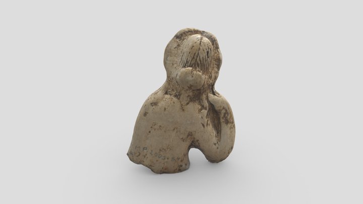 Statuette féminine I-IIe siècle de n.è. 3D Model
