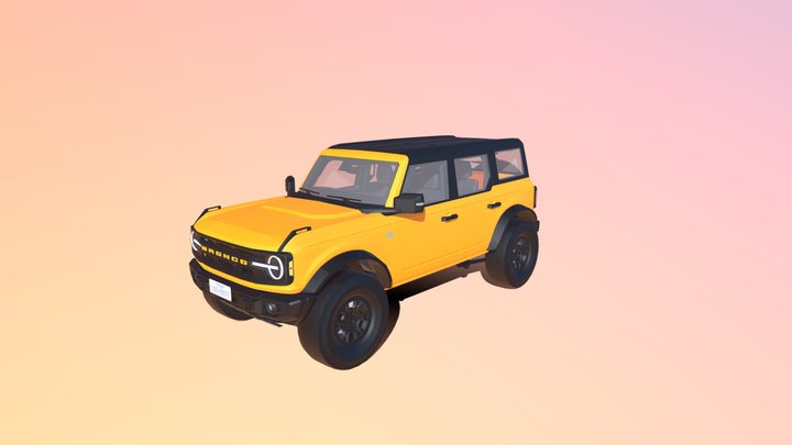 2021_ford_bronco_wildtrak 3D Model