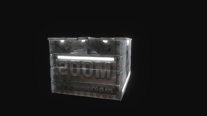 Mods Small Box Rust 3D Model