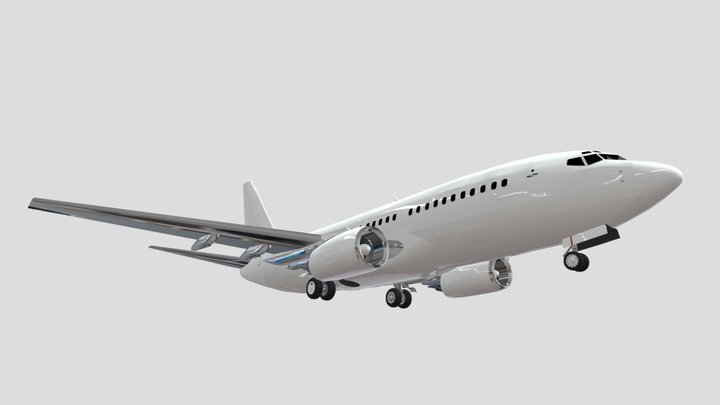 Boeing 737 3D Model