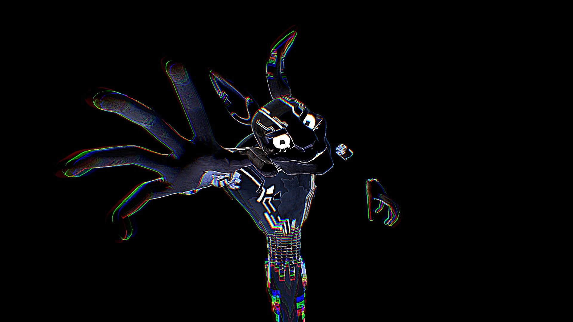 FNAF : Security Breach : Ruin : M.X.E.S - Download Free 3D model by ...