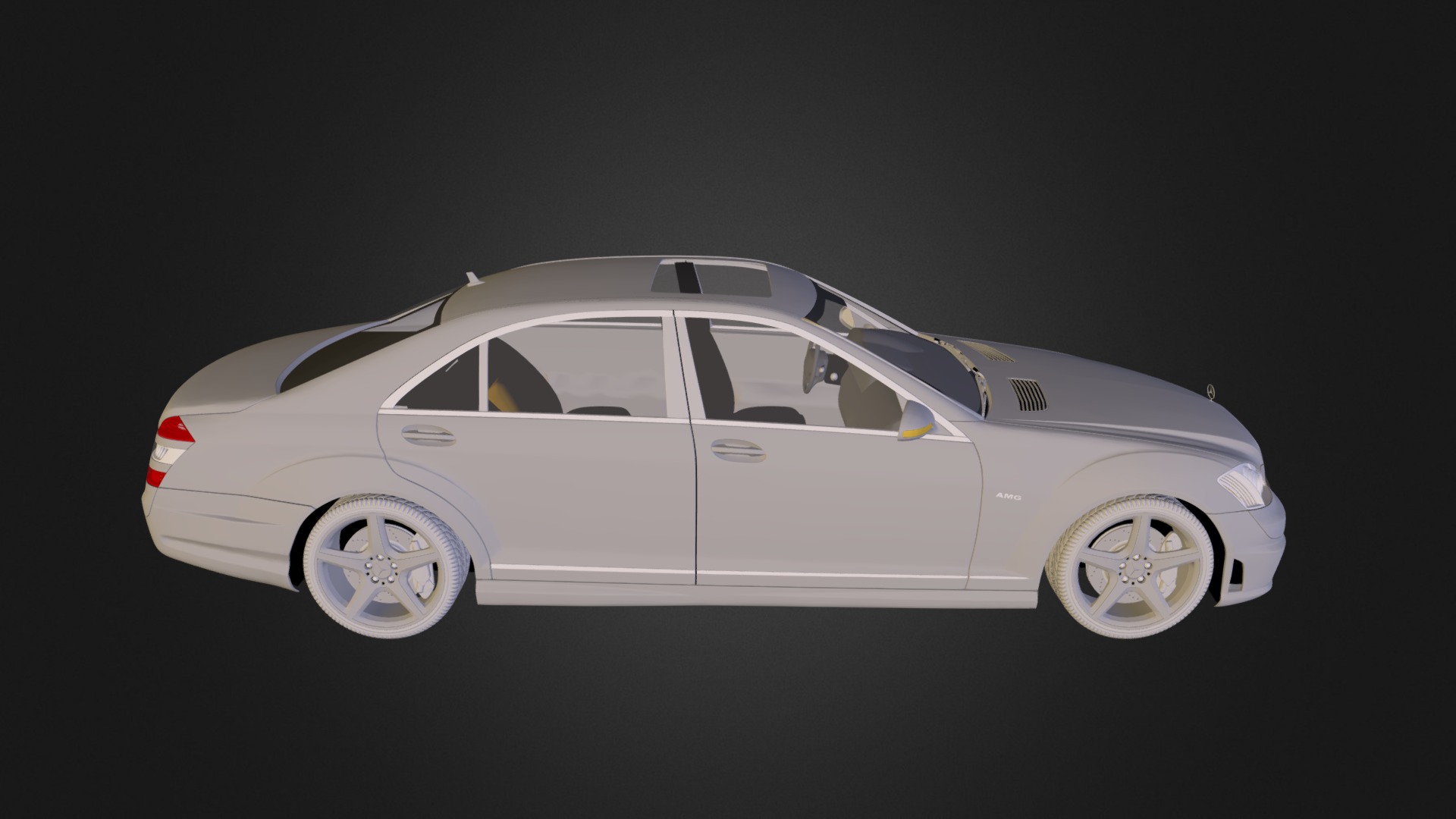 Mercedes s65 Amg_old - 3D model by ndhduong [458973c] - Sketchfab