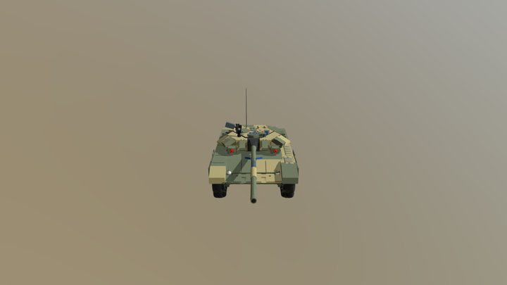 My T-90A 3D Model
