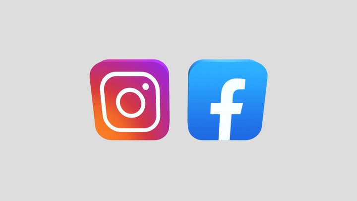 Social Media 3D Model
