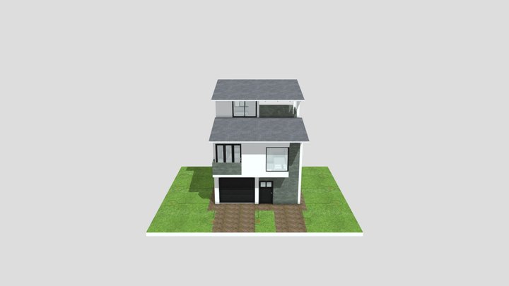 CASA UNIFAMILIAR 3D Model