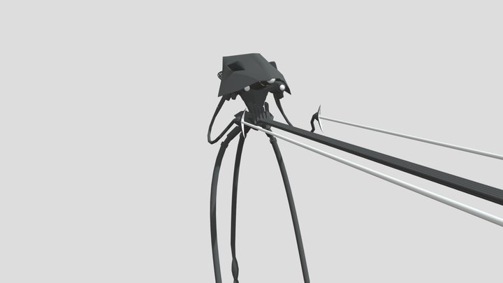 Tripod_2005_ Blender 3D Model