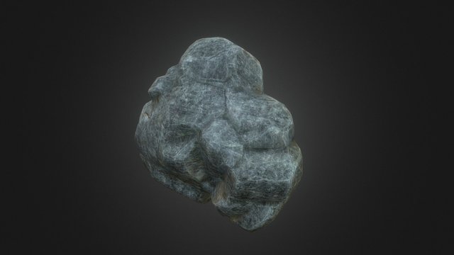 Game Environment Prop: Rock 3D Model