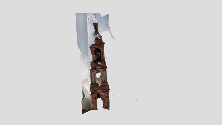 Ponomarevo church better scan 3D Model