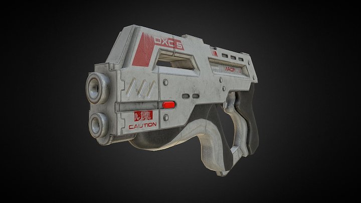 M-6 Carnifex from Mass Effect 3D Model