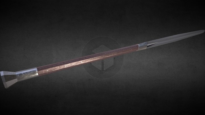 SpearSword 3D Model
