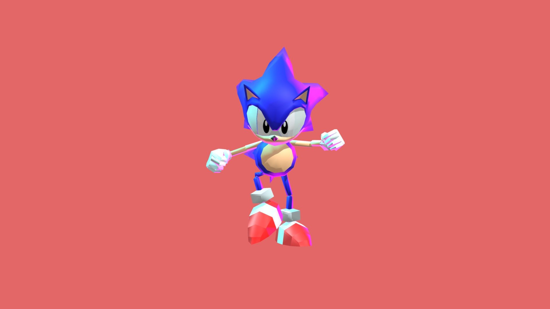 Sonic The Fighters by Smitty_462 (Rigged) - Download Free 3D model by ...