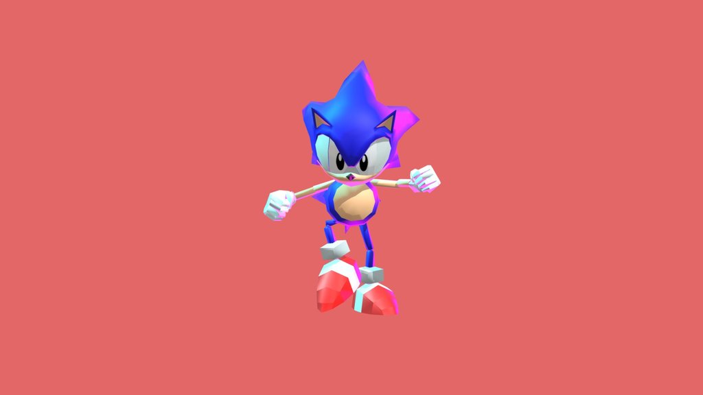 Sonic The Fighters (Rigged)