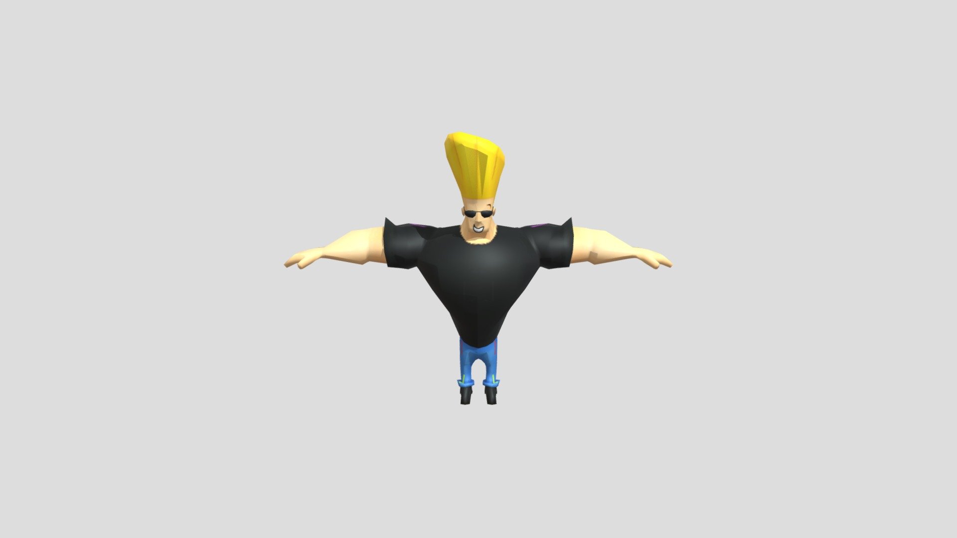 corrupted johnny bravo - Download Free 3D model by CEC_Disney ...