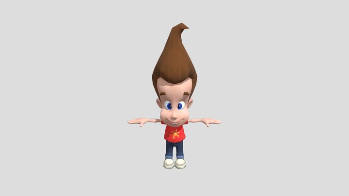 GameCube - Jimmy Neutron Attack of the Twonkies 3D Model