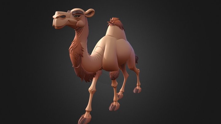 อูฐ(Camel) – Modello 3D gratuito STL