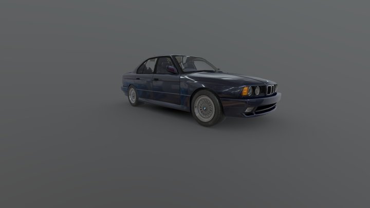 BMW E34 M5 Koenig Specials 3D Model