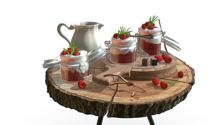 Breakfast 3D Model