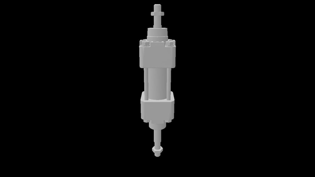 PES cylinder for high temperature, tie-rods, ... - 3D model by ...