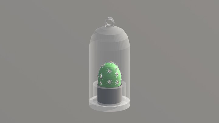 Kids Base - Cactus 3D Model