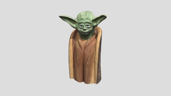 Meister Yoda 3D Model